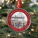 Search for new year christmas tree decorations Family name and year