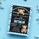 Search for turning one invitations Teddy bear