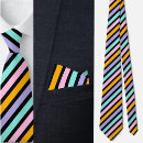 Search for neon stripes ties Blue