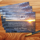 Search for beach funeral thank you cards Celebration of life