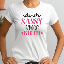 Search for sassy t shirt womens tshirts Pink