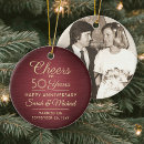 Search for burgundy gold christmas tree decorations Mr and mrs