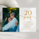 Search for 20 year anniversary invitations Couple