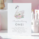 Search for pink princess birthday invitations Baby girl