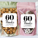 Search for 60th anniversary stickers Milestone birthday