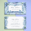 Search for hydrangea business cards Makeup artist