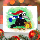 Search for crow christmas cards Cute
