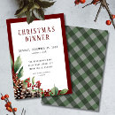 Search for traditional christmas invitations Rustic