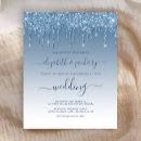 Search for blue drip invitations Budget