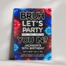 Search for arcade birthday invitations Bruh