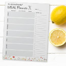 Search for meal plan notepads Groceries