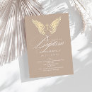Search for angel wings invitations Gender neutral