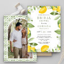 Search for citrus bridal shower invitations Amalfi coast