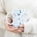 Search for cat patterns mugs White