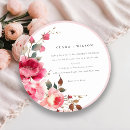 Search for floral circle wedding invitations Rose