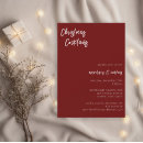 Search for office dinner party invitations Burgundy