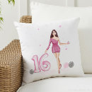 Search for 16th birthday cushions Sixteen