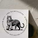 Search for tiger rubber stamps Return address