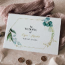 Search for unique wedding guest books Boho