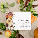 Search for floral rehearsal dinner invitations Burgundy