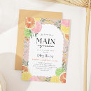 Search for citrus bridal shower invitations Trendy