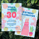 Search for bubbles birthday invitations Modern