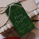 Search for green gift tags Unique