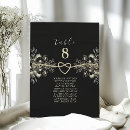 Search for black gold wedding seating charts Classic