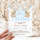 Search for blue teddy bear baby shower invitations Gender neutral