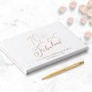 Search for 70th birthday guest books Elegant