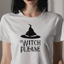 Search for witch please tshirts Spooky