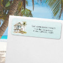 Search for summer lights return address labels Tropical