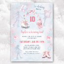 Search for blue ice skates invitations Girl