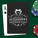 Search for bachelor party playing cards Tuxedo