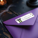Search for spider return address labels Halloween party