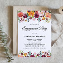 Search for autumn engagement party invitations Botanical