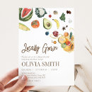 Search for farmers market baby shower invitations Greenery