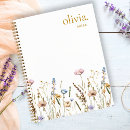 Search for field notes notebooks Wildflower watercolor