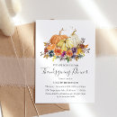 Search for autumn potluck dinner invitations Pumpkins