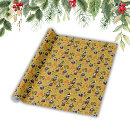 Search for gold santa wrapping paper Cute