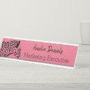 Search for leopard name plates Elegant