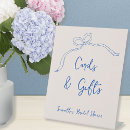 Search for something blue bridal shower signs Minimalist