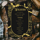 Search for black gold wedding programs Modern elegant
