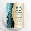 Search for aqua gold invitations Elegant