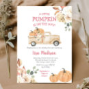 Search for truck baby shower invitations Pumpkins