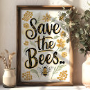Search for bee aware posters Environmental awareness