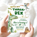 Search for three rex invitations Threeasaurus