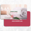 Search for mobile massage business cards Spa