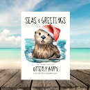 Search for sea otter christmas cards Ocean