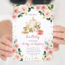 Search for high tea birthday invitations Floral